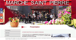 Desktop Screenshot of marche-saint-pierre.com